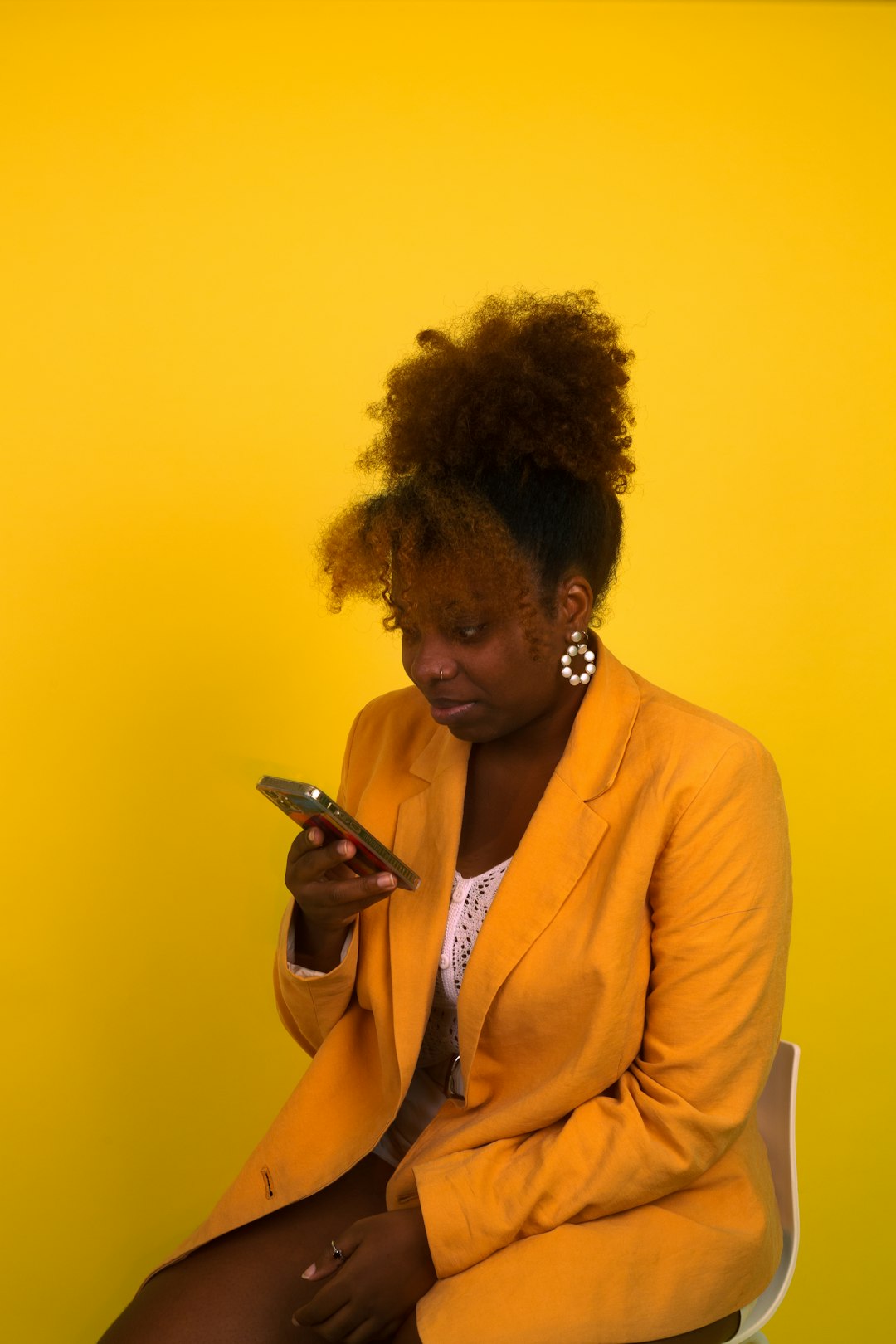Services Woman using a phone